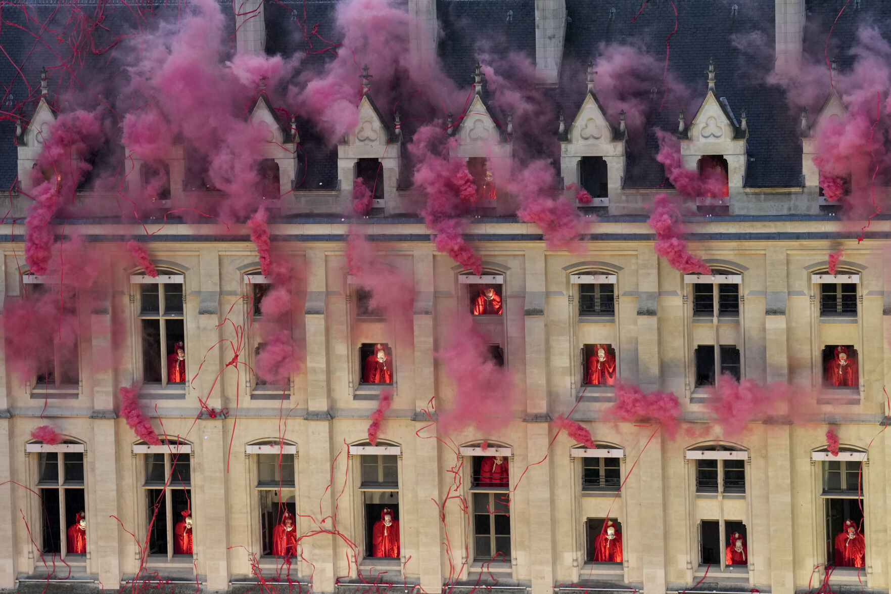 APTOPIX Paris Olympics Opening Ceremony